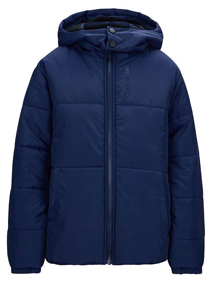 Retour Kurtka pikowana "George" w kolorze granatowym rozmiar: 122/128