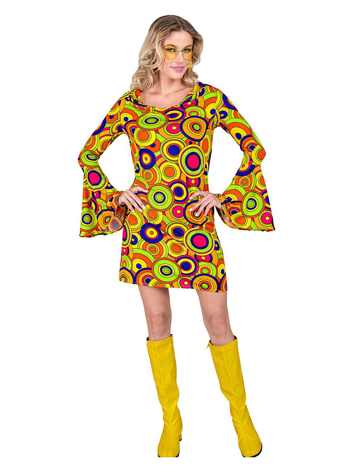 Carnival Party Sukienka kostiumowa ze wzorem rozmiar: L