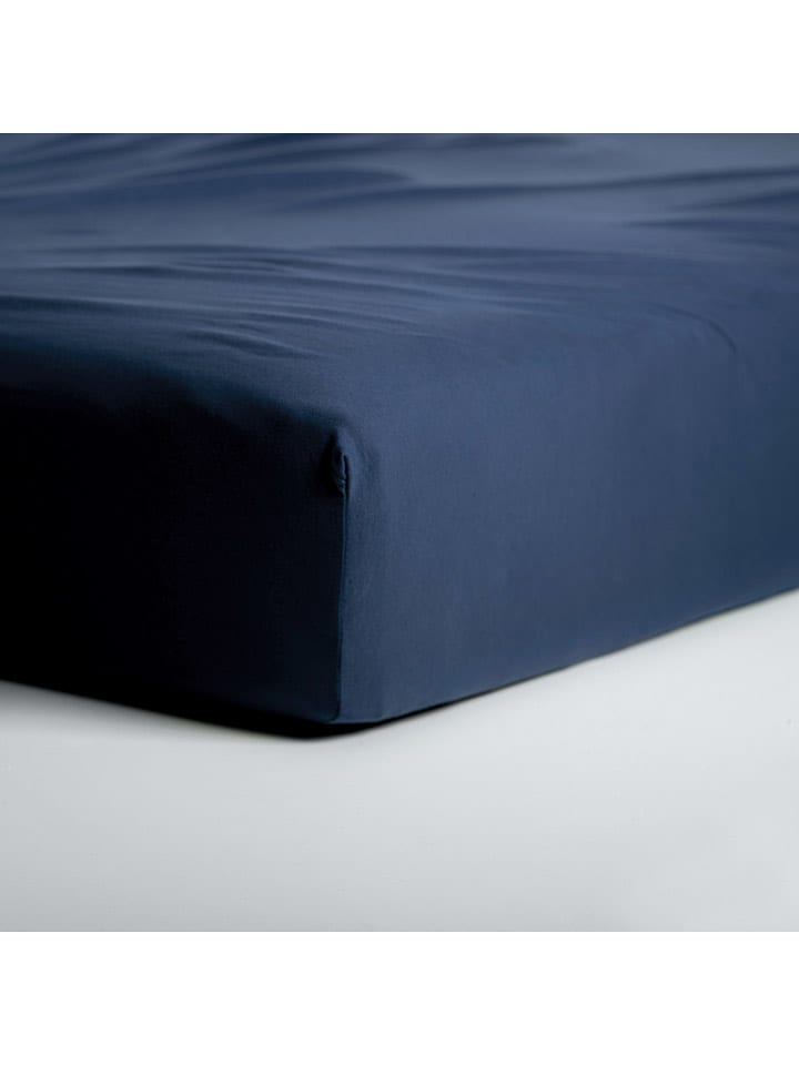 Cinderella Dżersejowe prześcieradło "Cinderella" w kolorze czarnym na topper z gumką rozmiar: 120x200 cm