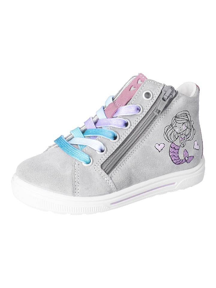 Ricosta Skórzane sneakersy w kolorze szarym rozmiar: 35