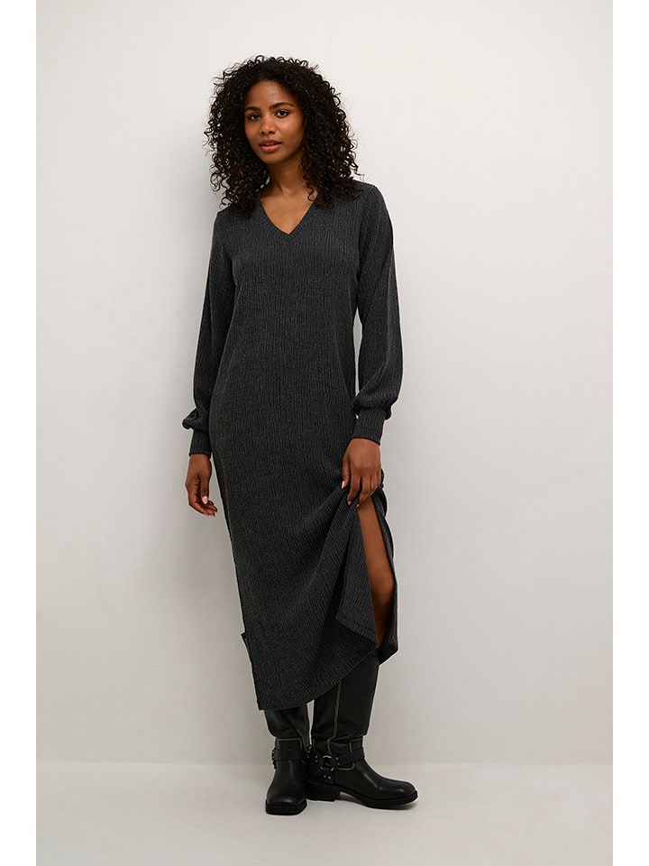 Kaffe Sukienka "Olga" w kolorze szarym rozmiar: 38