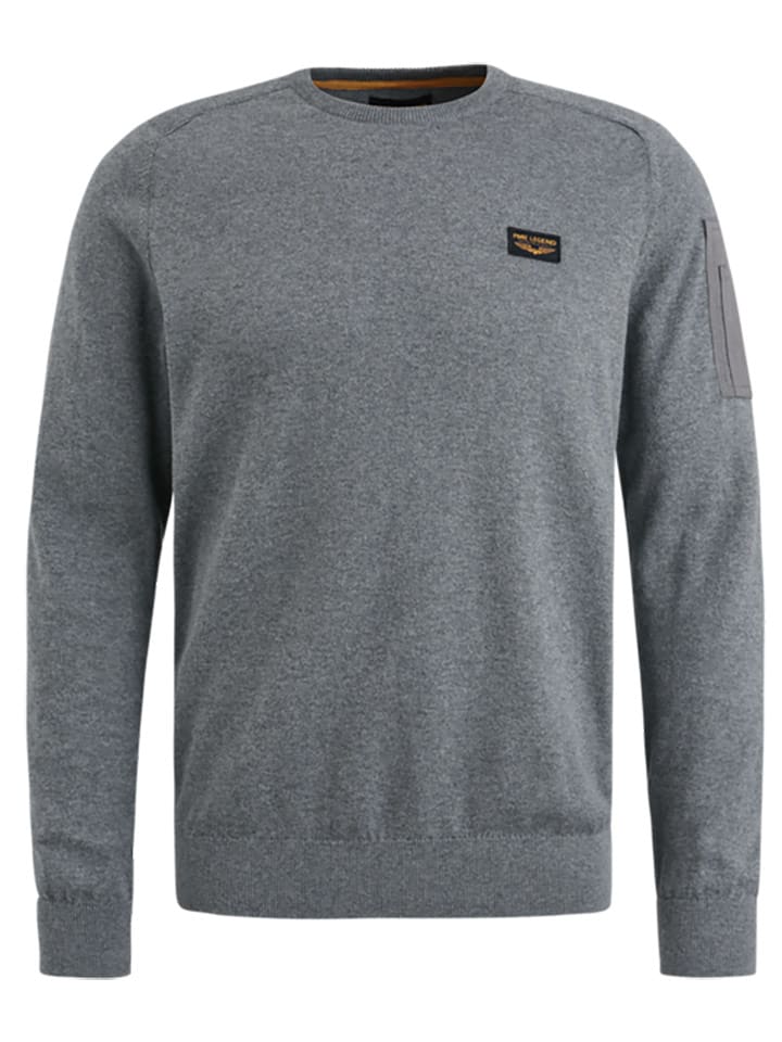 PME Legend Sweter w kolorze szarym rozmiar: 3XL