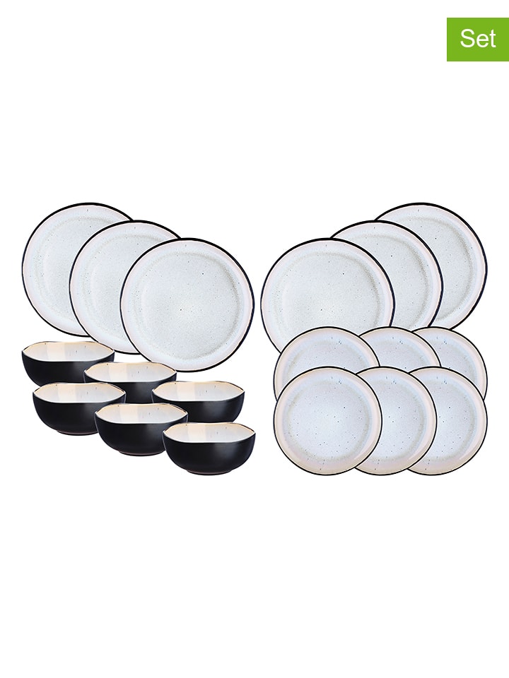 Björn 18-częściowy zestaw "Iris" w kolorze białym rozmiar: onesize