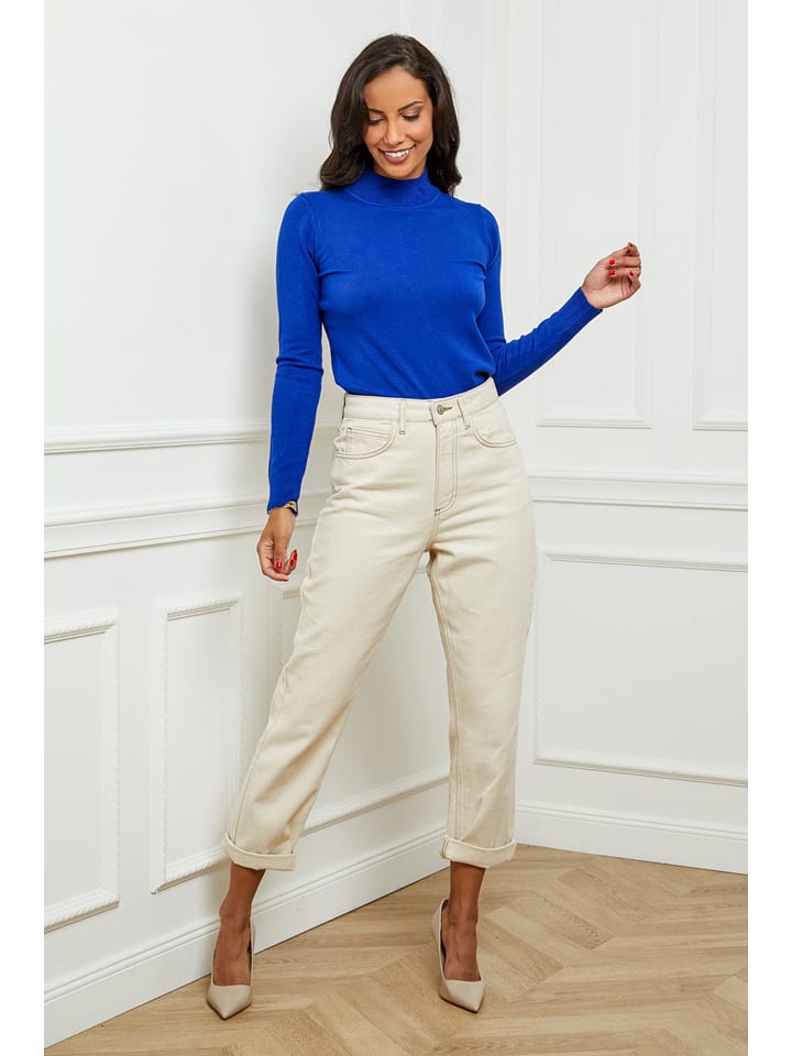 Soft Cashmere Sweter w kolorze niebieskim rozmiar: 38/40