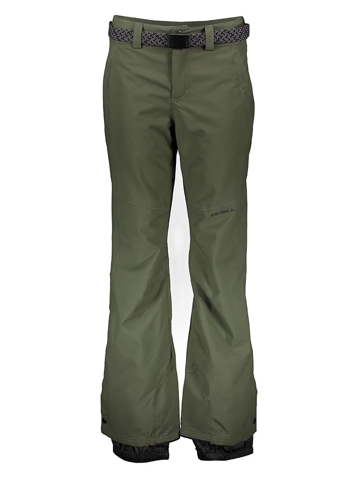 O'Neill Spodnie narciarskie "Star" w kolorze khaki rozmiar: M