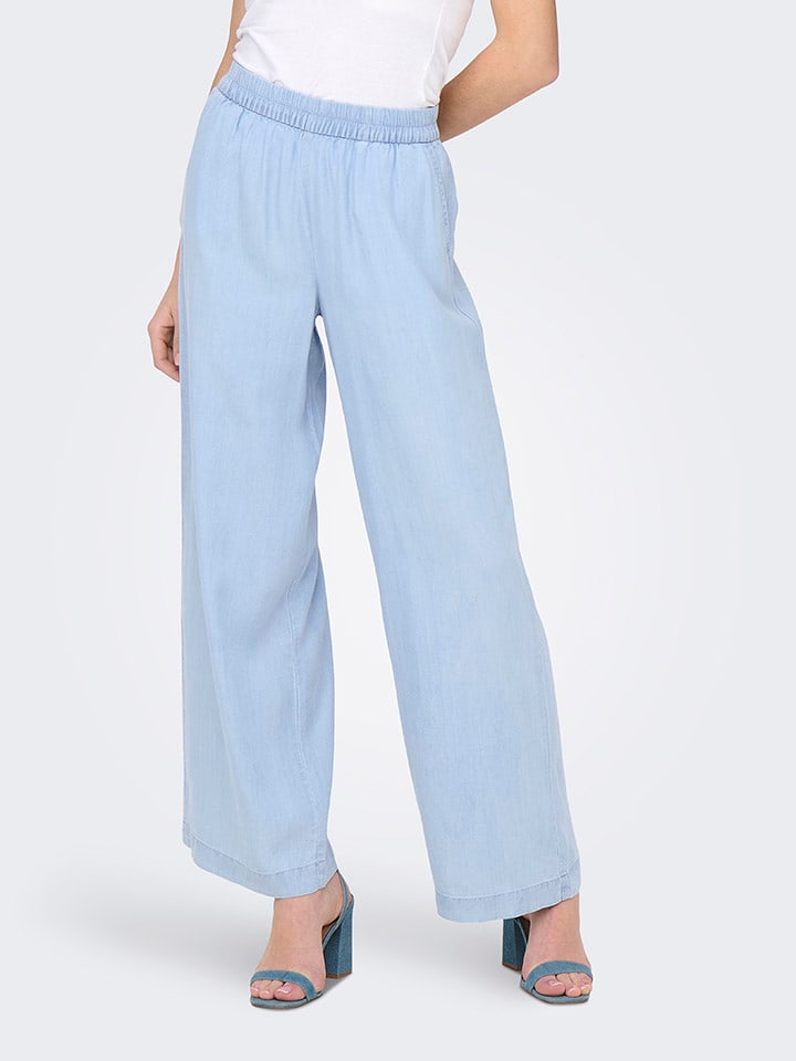 ONLY Spodnie w kolorze błękitnym rozmiar: M/L32