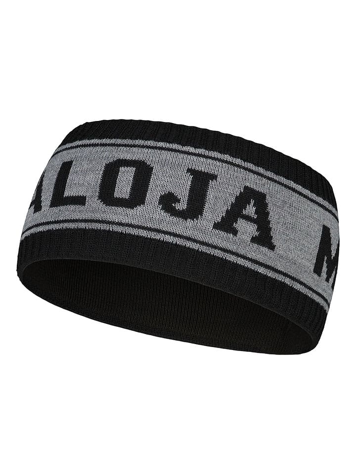 Maloja Opaska "SeekogelM." w kolorze czarno-szarym na czoło rozmiar: onesize