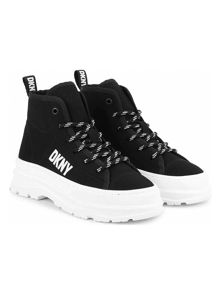 DKNY Sneakersy w kolorze czarnym rozmiar: 32