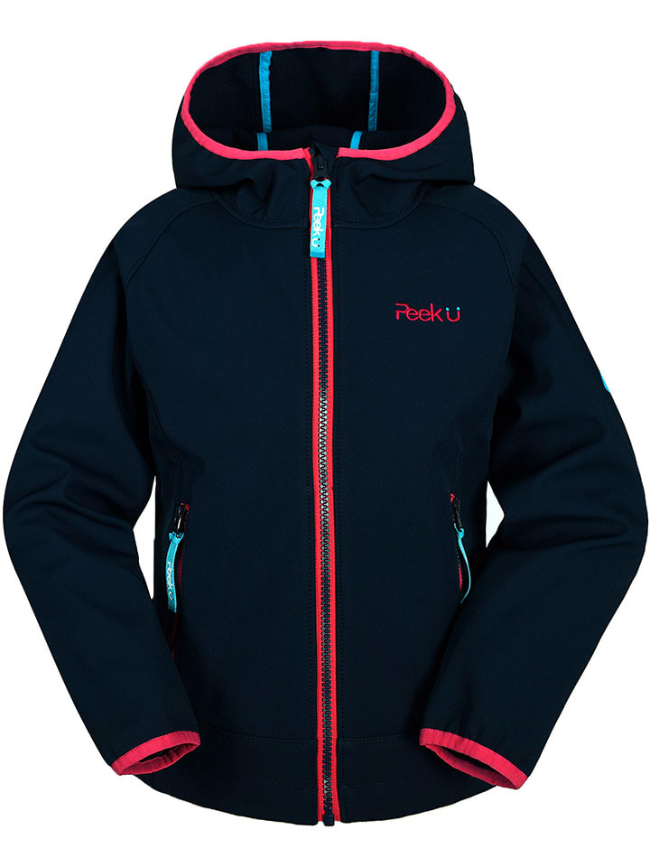 Peek U Kurtka softshellowa "Savana" w kolorze granatowym rozmiar: 110