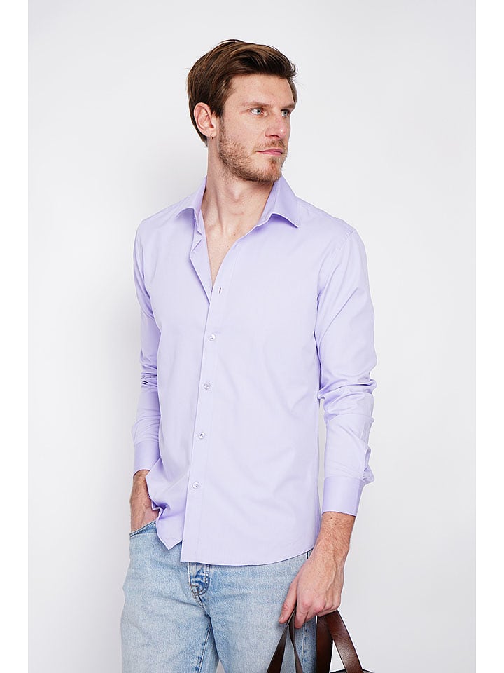 William de Faye Koszula w kolorze fioletowym rozmiar: 46
