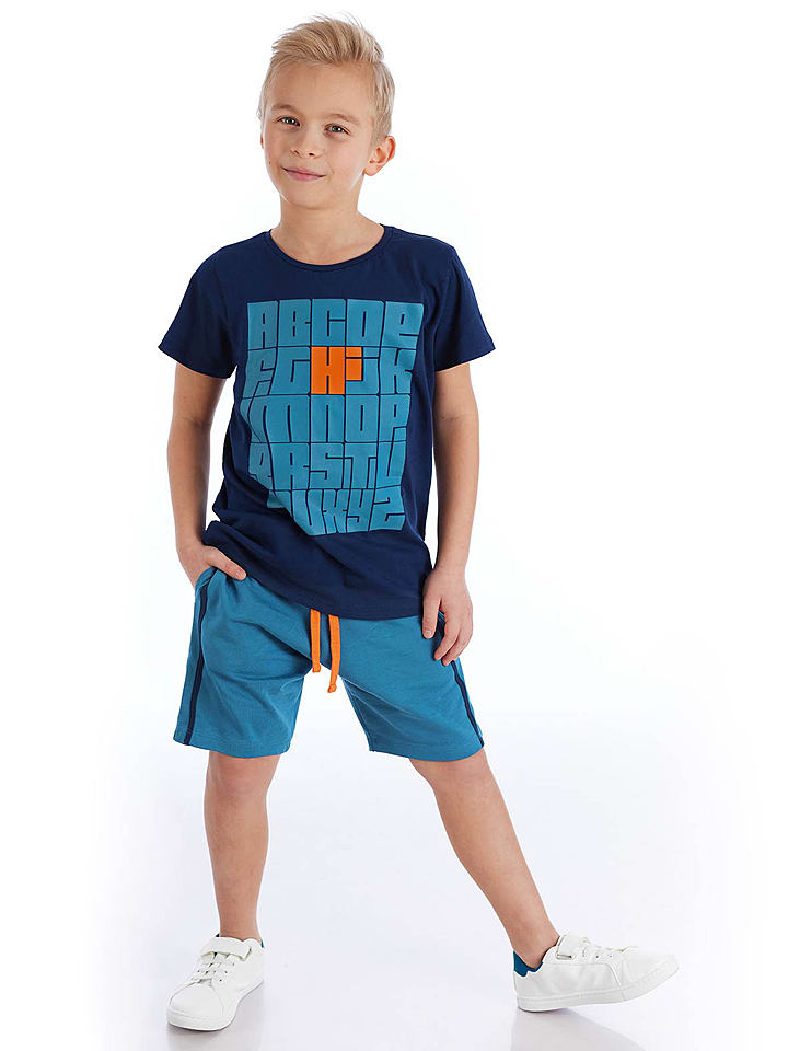 Denokids 2-częściowy zestaw "Hi" w kolorze niebieskim rozmiar: 128