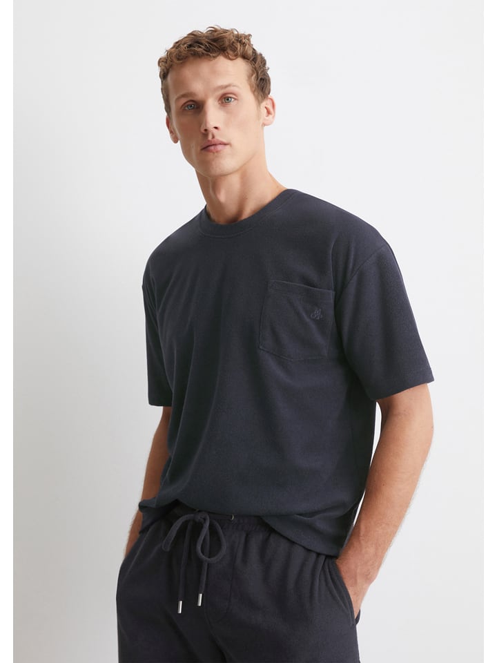 Marc O´Polo Bodywear Koszulka piżamowa w kolorze granatowym rozmiar: L