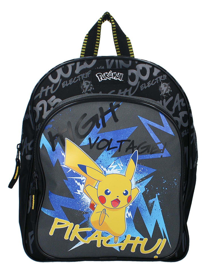 Pokémon Plecak "Pokémon Gotta Catch 'Em All!" w kolorze czarnym - 27 x 35 x 18 cm rozmiar: onesize
