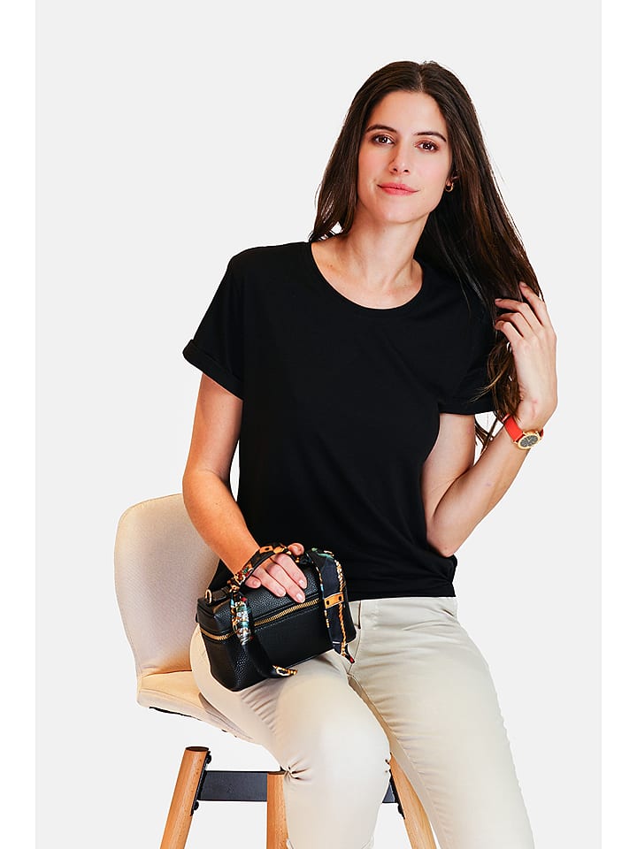 Le Jardin du Lin Koszulka w kolorze czarnym rozmiar: 34