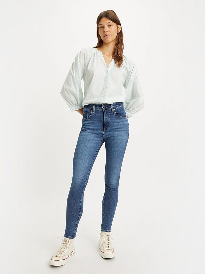 Levi's Dżinsy - Skinny fit - w kolorze niebieskim rozmiar: W23/L30