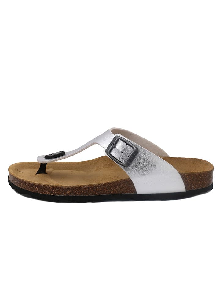 billowy Japonki w kolorze srebrnym rozmiar: 40