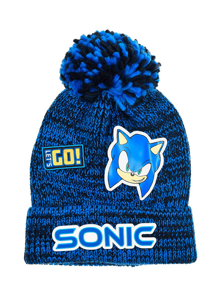 Sonic Czapka "Sonic" w kolorze niebieskim rozmiar: 52 cm