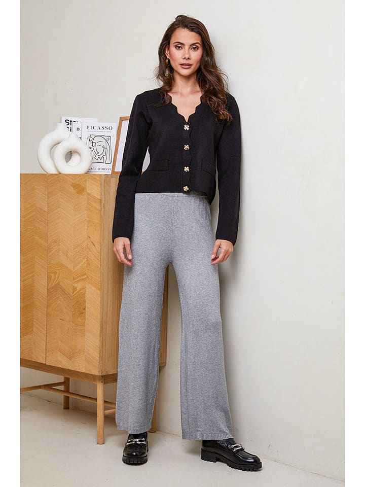 Soft Cashmere Kardigan w kolorze czarnym rozmiar: 38/40