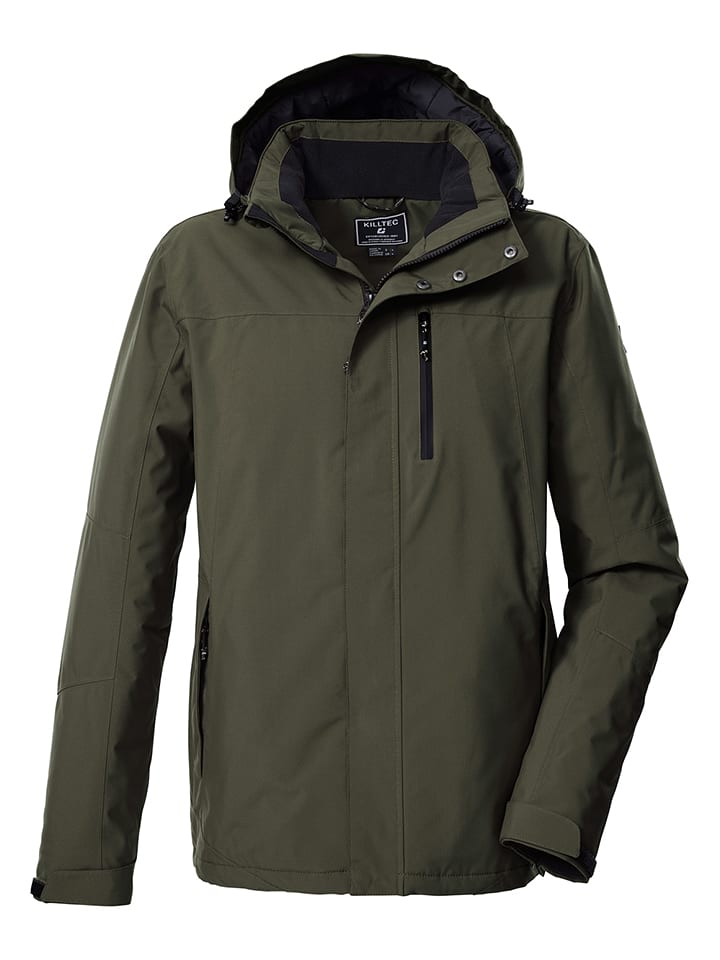 Killtec Kurtka funkcyjna w kolorze khaki rozmiar: L