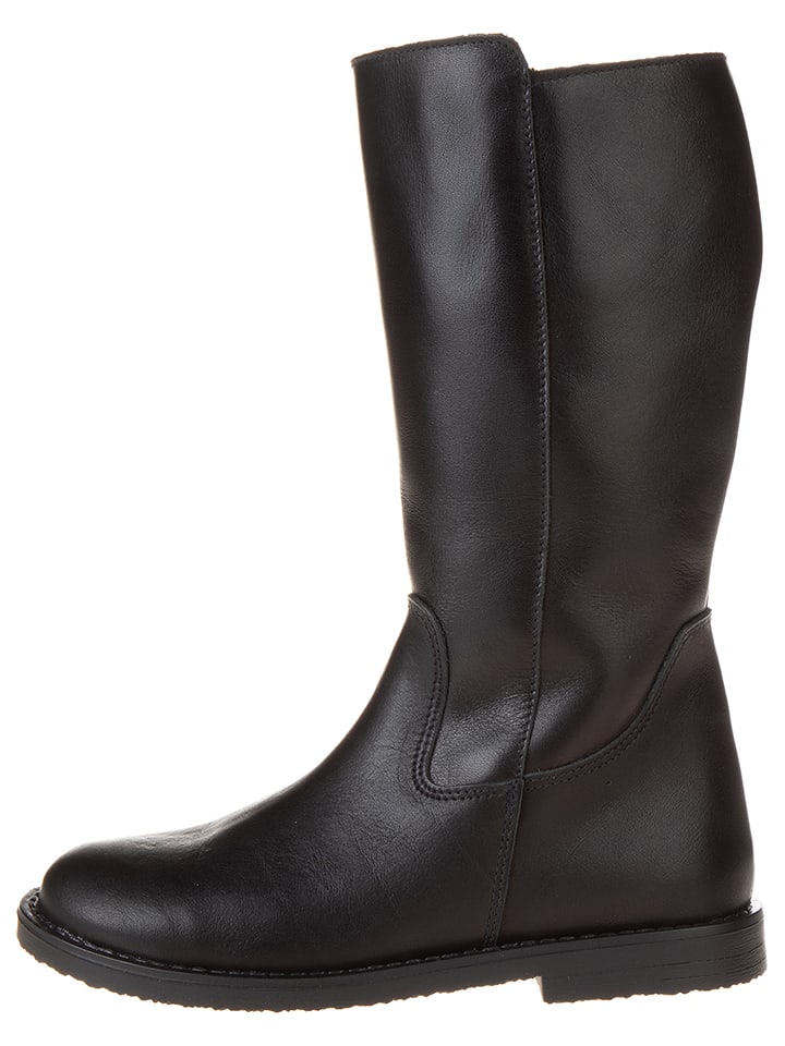 lamino Skórzane kozaki w kolorze czarnym rozmiar: 32