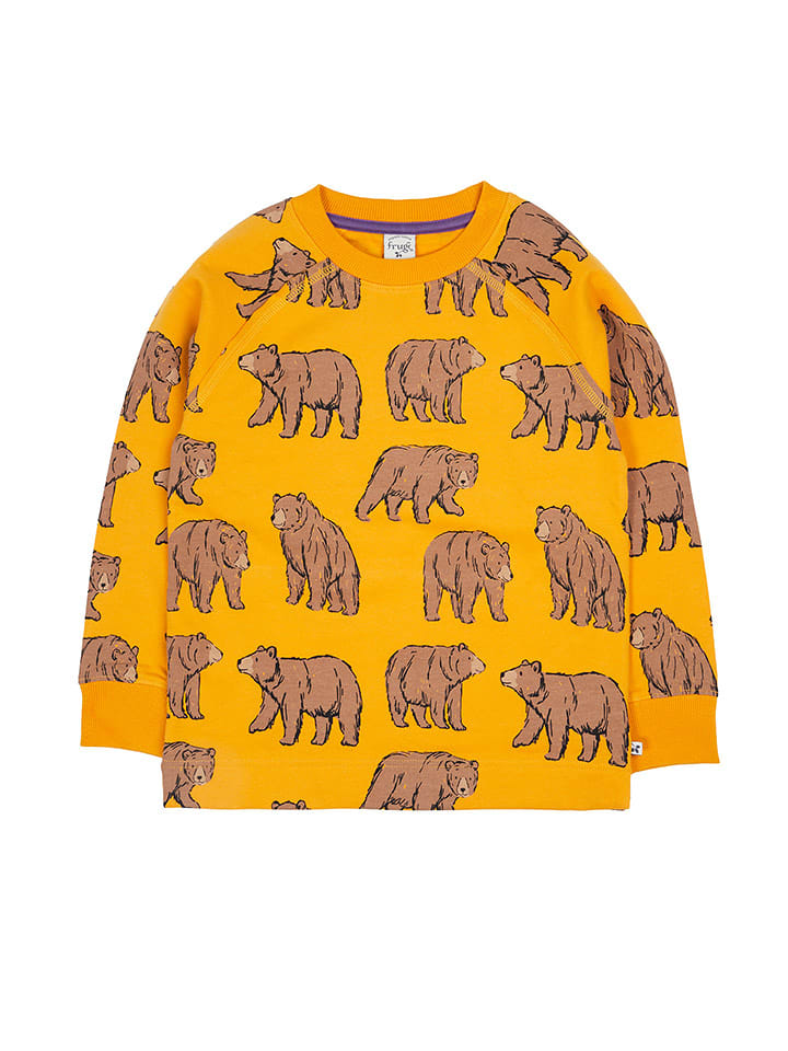 Frugi Bluza "Ethan" w kolorze pomarańczowym rozmiar: 104/110