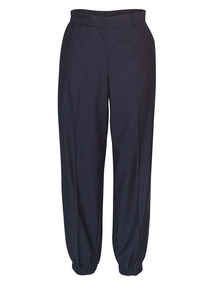 MOSS COPENHAGEN Spodnie w kolorze granatowym rozmiar: S