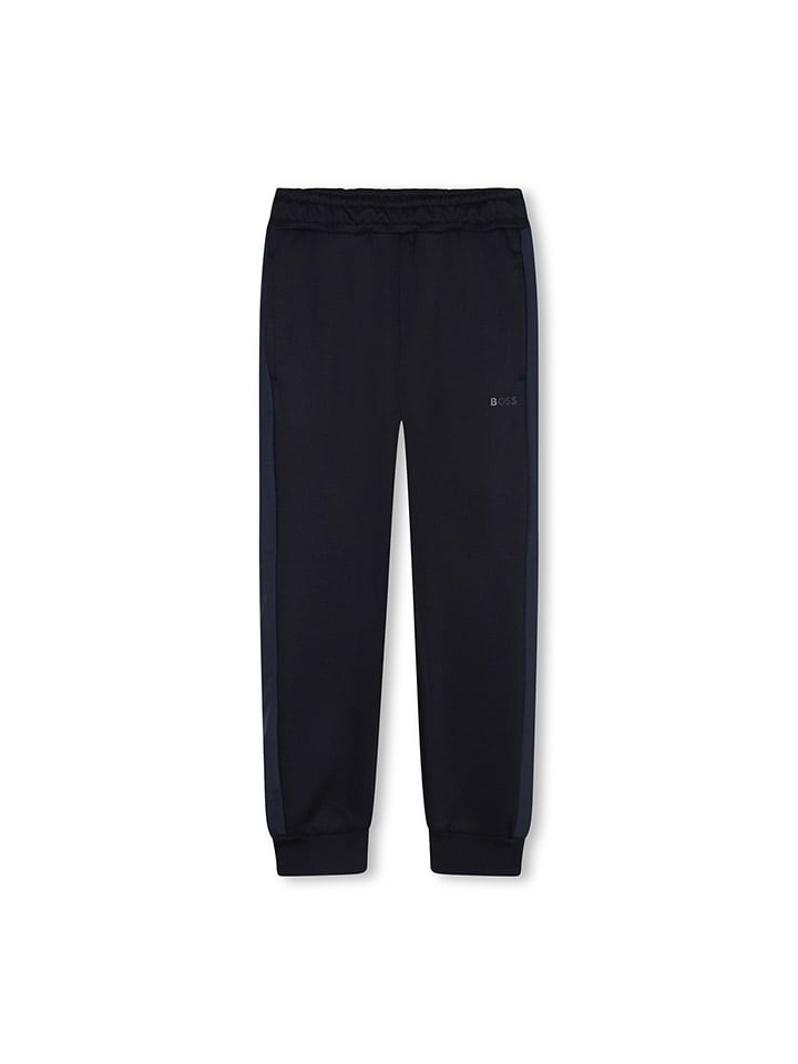 Hugo Boss Kids Spodnie dresowe w kolorze czarnym rozmiar: 164