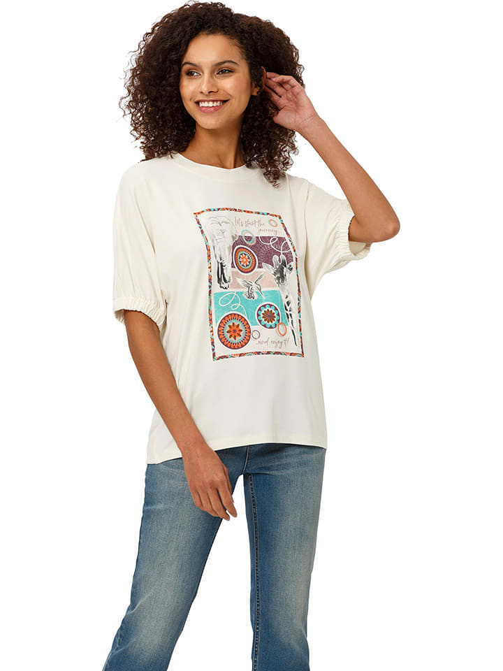 Heine Koszulka w kolorze białym rozmiar: 42