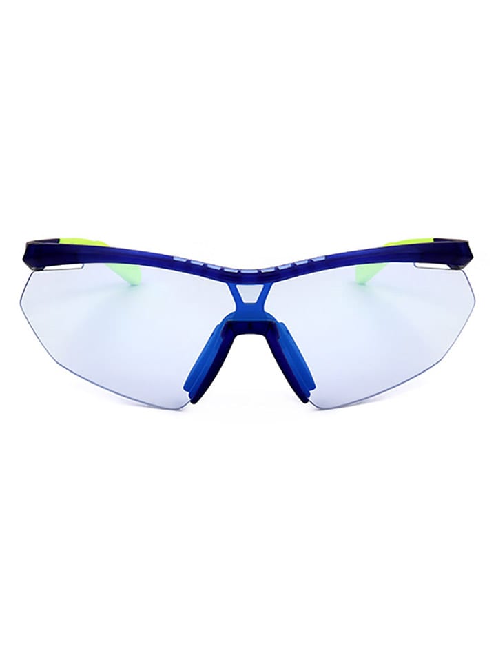 adidas Damskie okulary przeciwsłoneczne w kolorze niebiesko-zielono-błękitnym rozmiar: onesize