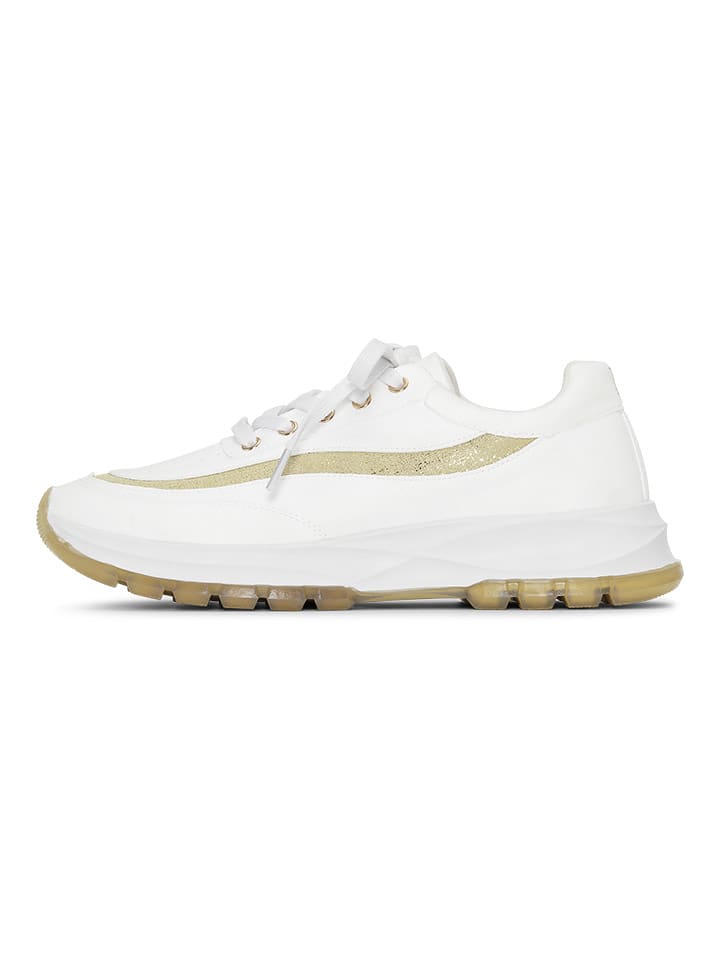 Ilse Jacobsen Sneakersy w kolorze złoto-białym rozmiar: 41