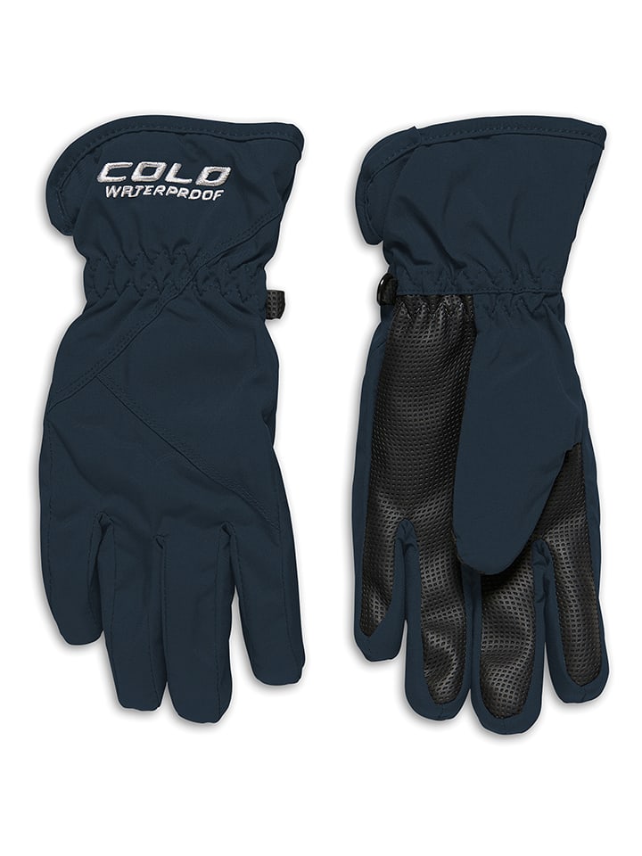 COLD Rękawice softshellowe w kolorze granatowym rozmiar: 128/134