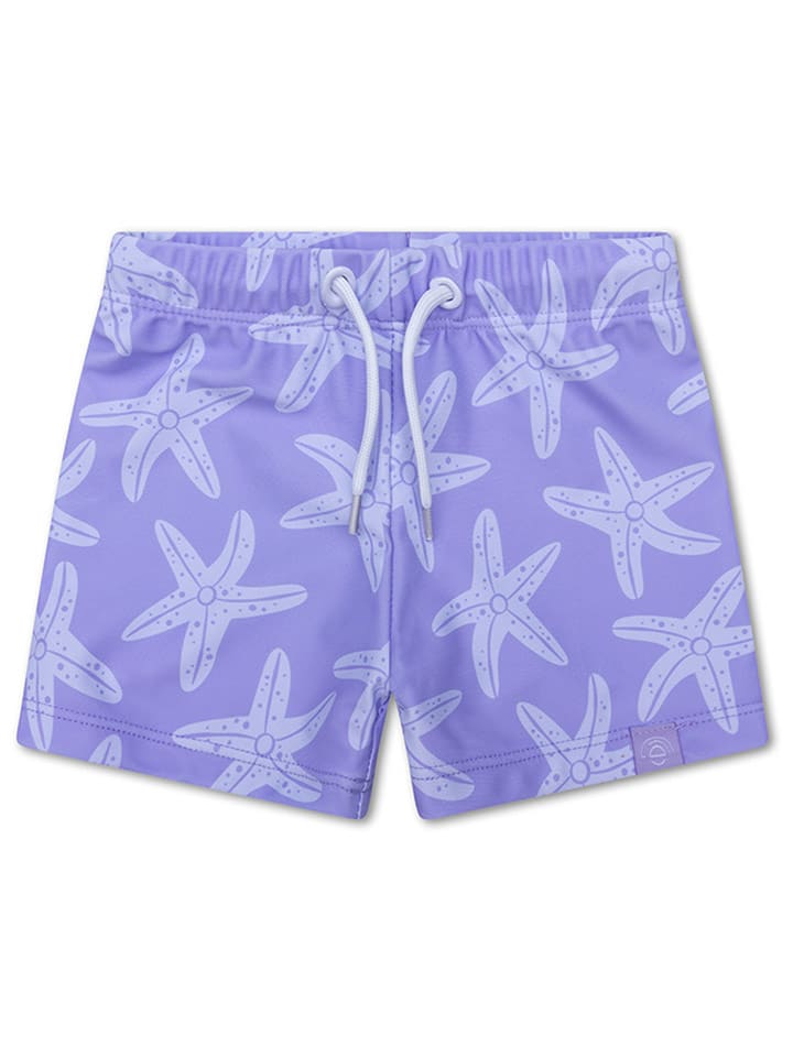 Swim Essentials Szorty kąpielowe "Sea Star" w kolorze fioletowym rozmiar: 86/92
