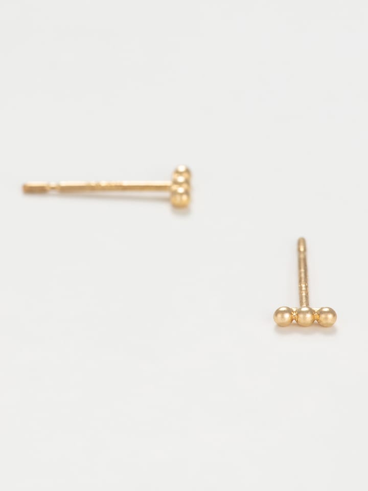 OR ÉCLAT Złote kolczyki-wkrętki "Emma" rozmiar: onesize