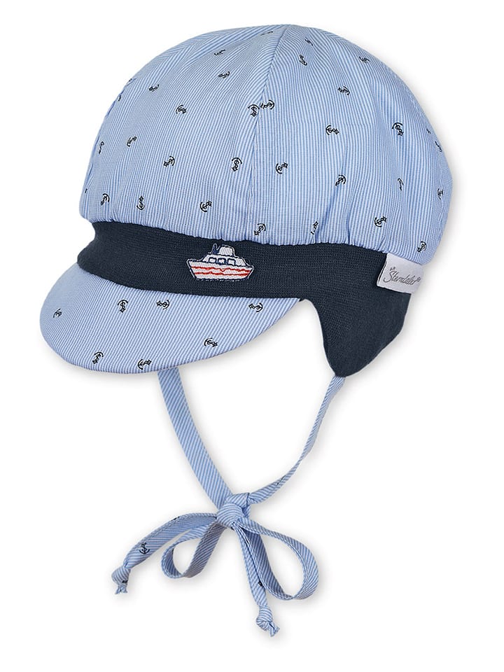 Sterntaler Czapka w kolorze błękitnym rozmiar: 43 cm