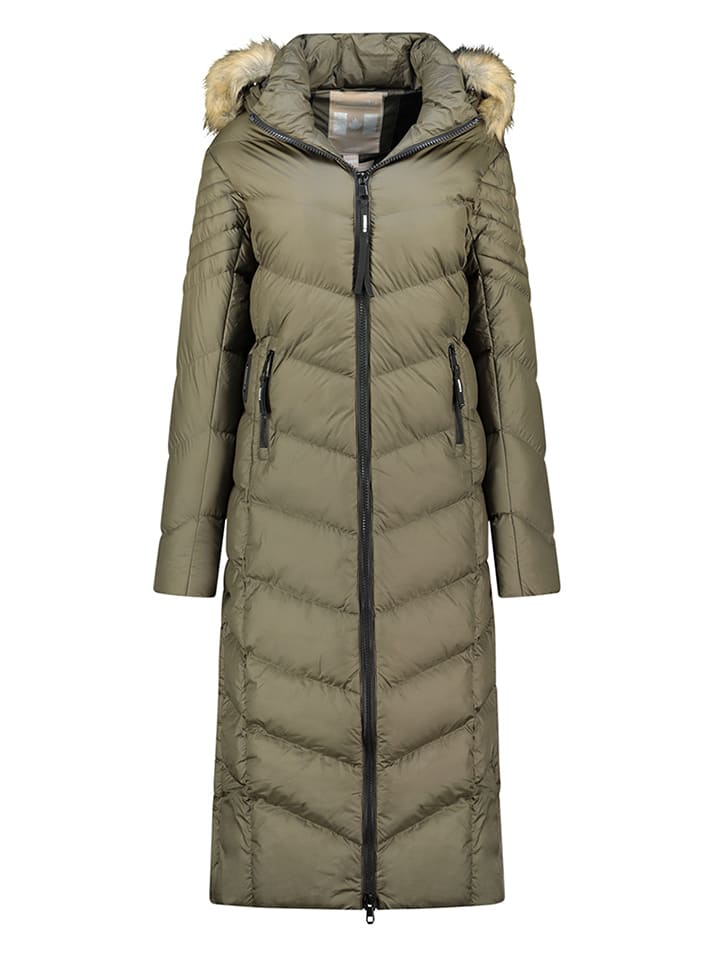 Canadian Peak Płaszcz zimowy "Capucineak" w kolorze khaki rozmiar: XL