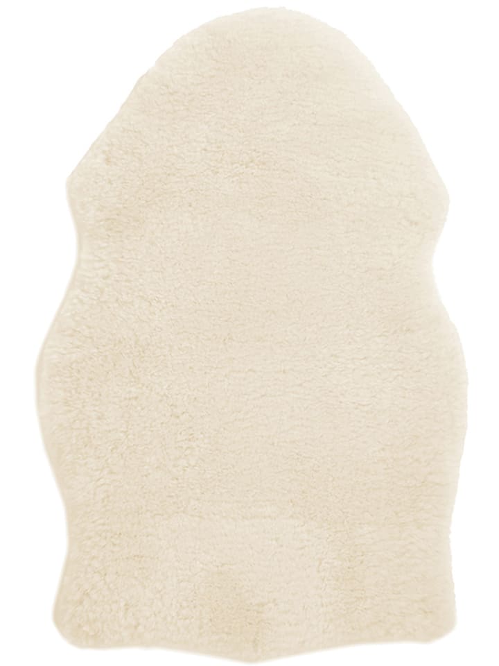 Kaiser Naturfellprodukte Wyściółka wełniana w kolorze kremowym rozmiar: 90-100 cm