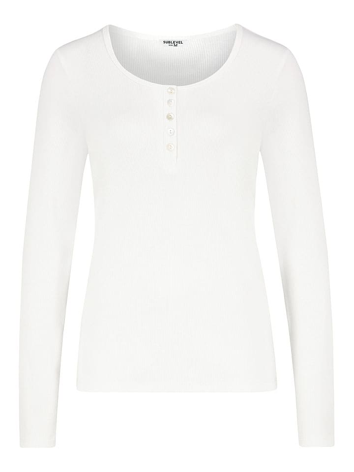 Sublevel Koszulka w kolorze białym rozmiar: S