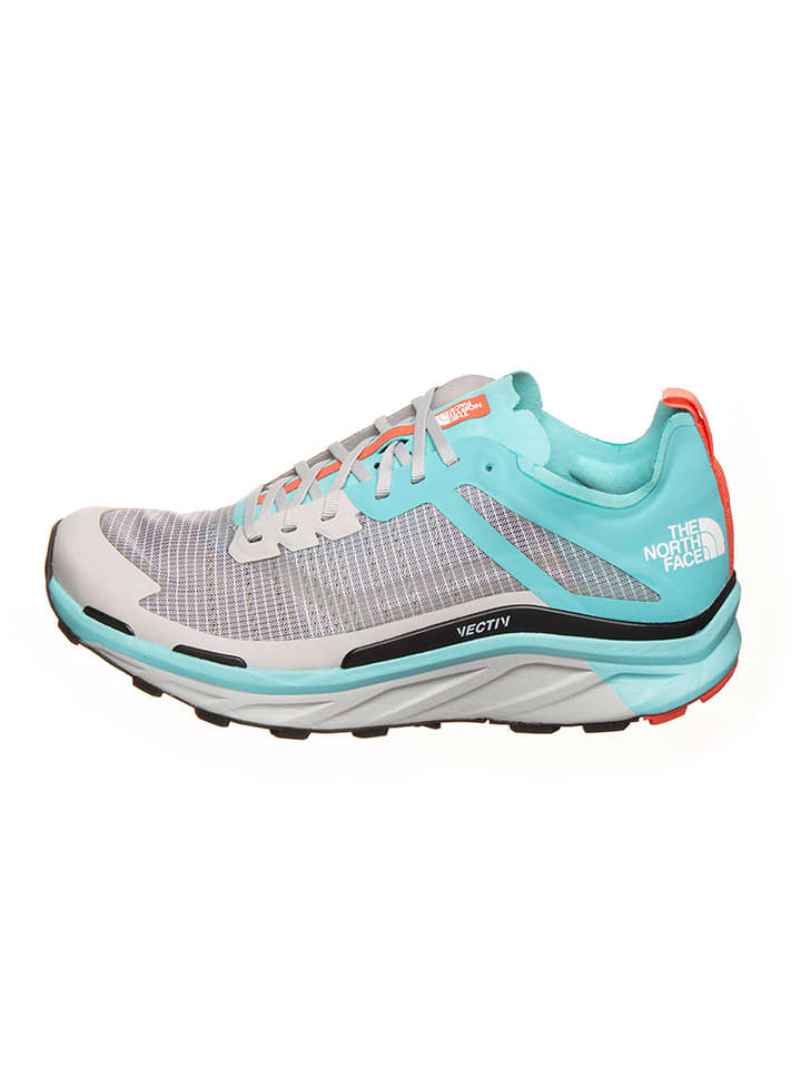 The North Face Buty "Vectiv Infinite" w kolorze szaro-turkusowym do biegania rozmiar: 37,5
