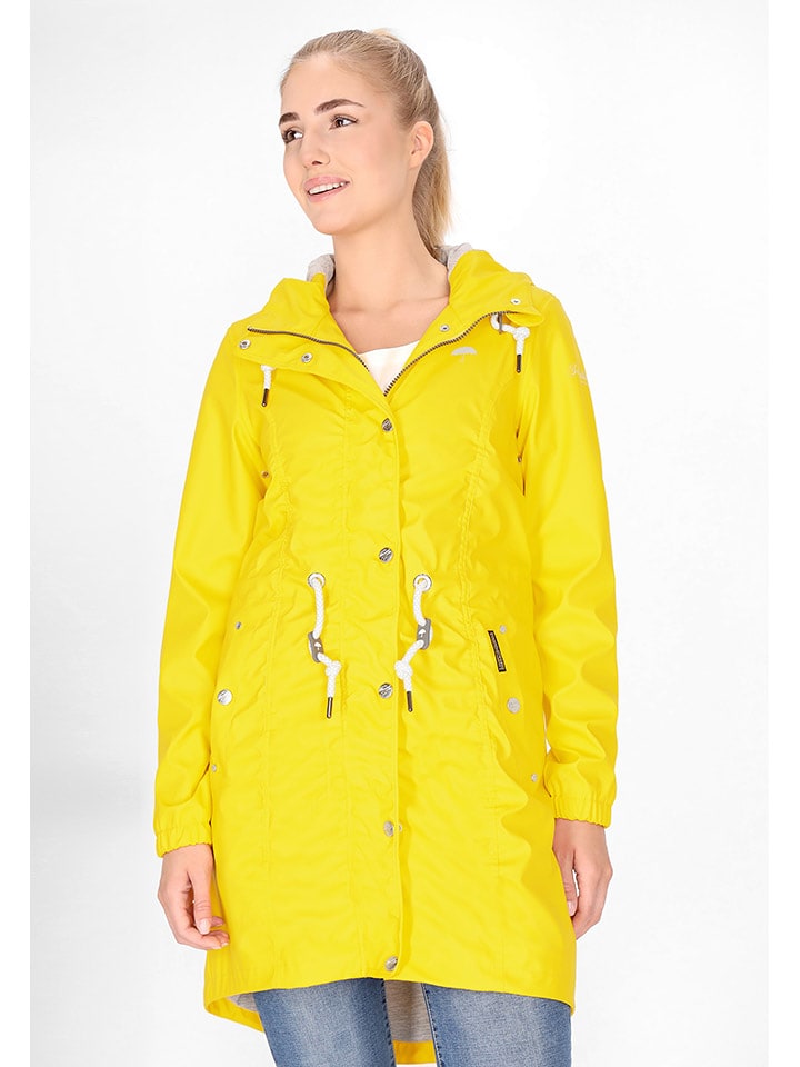 Schmuddelwedda Płaszcz przeciwdeszczowy w kolorze żółtym rozmiar: M