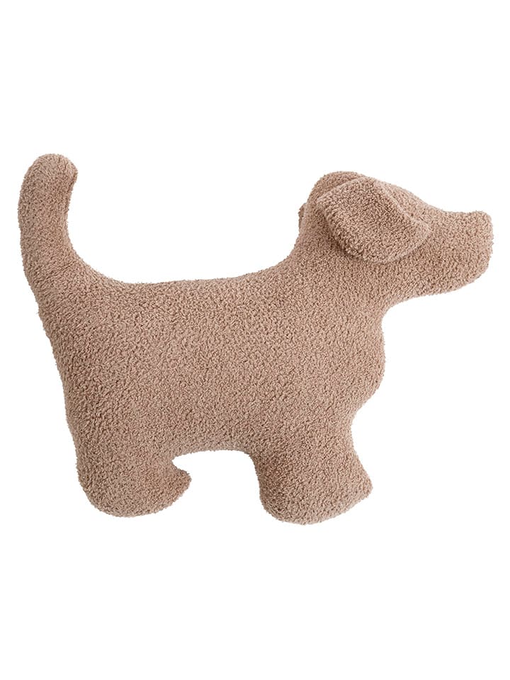 Magma Heimtex Poduszka "Doggy" w kolorze jasnobrązowym - 37 x 46 cm rozmiar: onesize