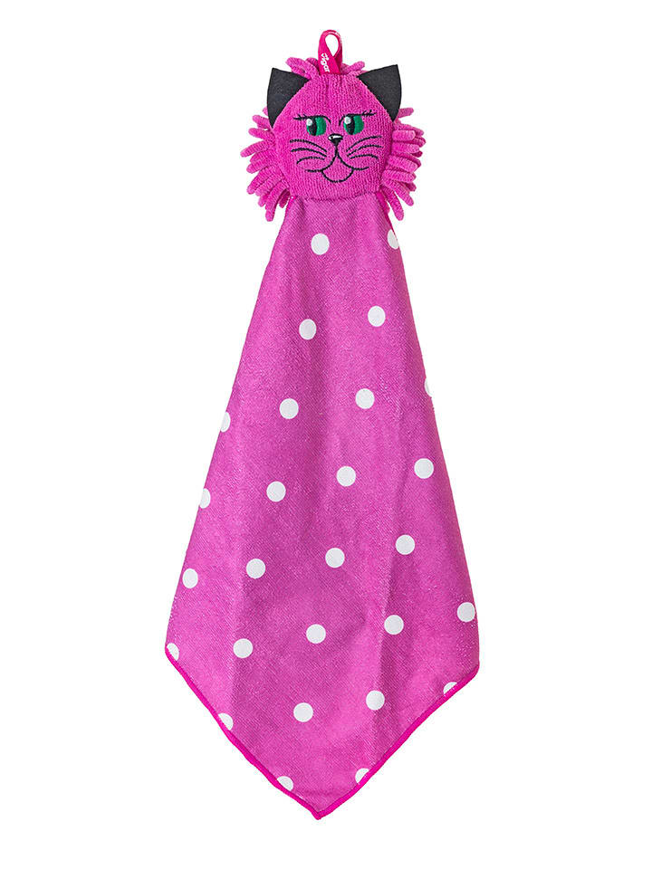 Vigar Ściereczka "Felix" w kolorze różowym do naczyń - dł. 64 cm rozmiar: onesize