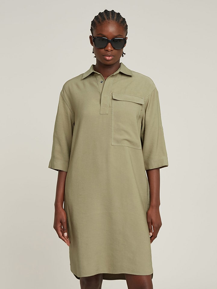 G-Star Sukienka w kolorze khaki rozmiar: XL