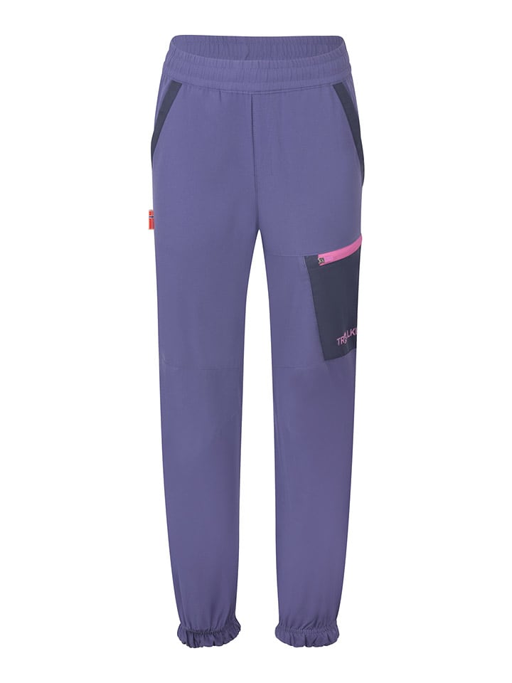 Trollkids Spodnie funkcyjne "Steinkjer" w kolorze fioletowym rozmiar: 116