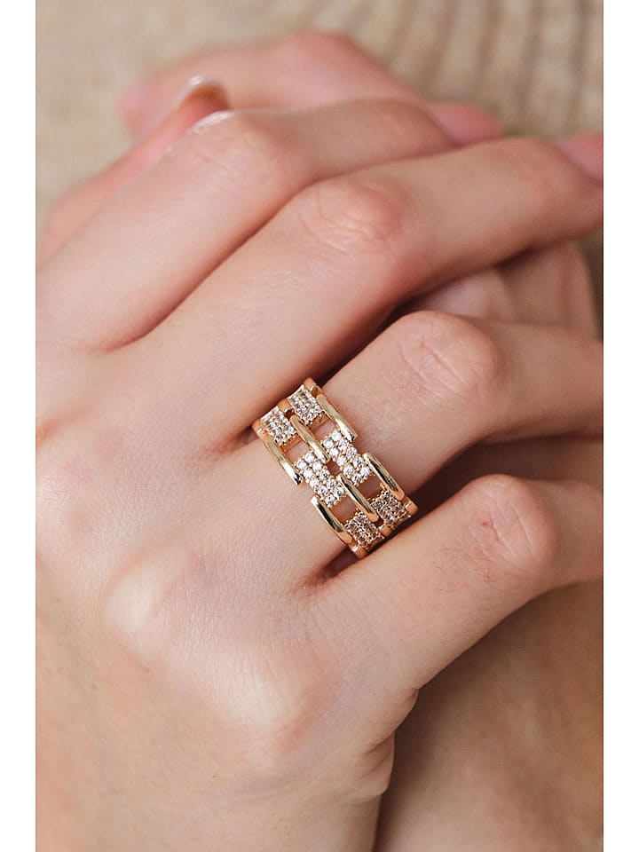 Heliophilia Pierścionek z cyrkoniami rozmiar: onesize