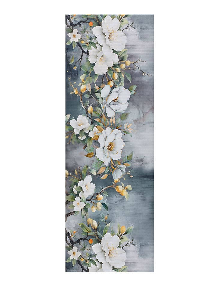 Atticgo Chodnik "Sara" w kolorze granatowym rozmiar: 52x200 cm