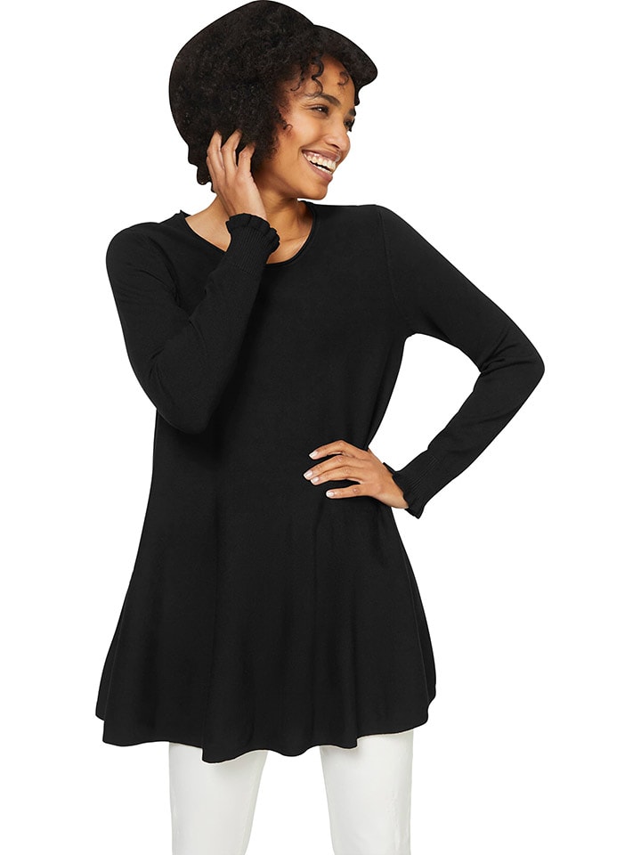 Heine Sweter w kolorze czarnym rozmiar: 42