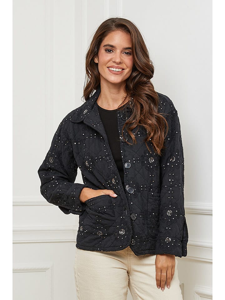 L'armoire de Suzette Kurtka przejściowa w kolorze czarnym rozmiar: 38/40