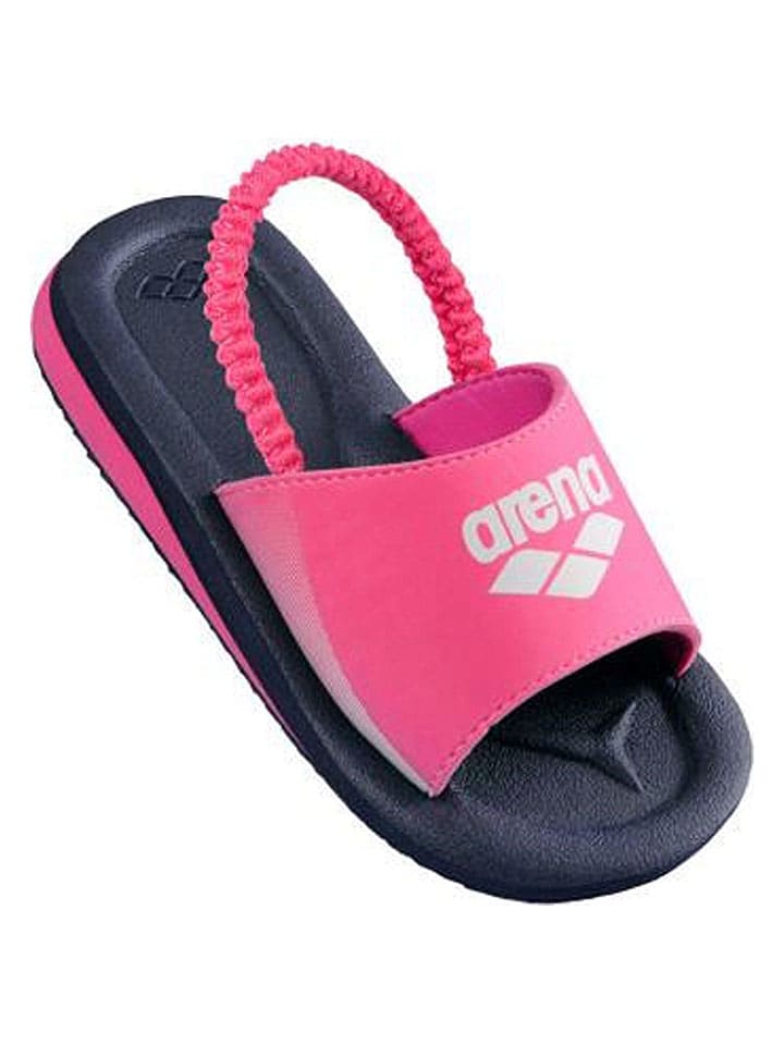 Arena Sandały w kolorze granatowo-różowym rozmiar: 27