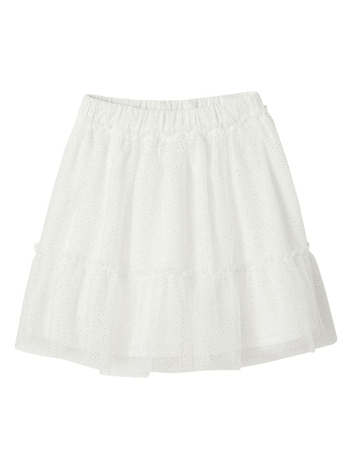vertbaudet Spódnica w kolorze białym z tiulu rozmiar: 164