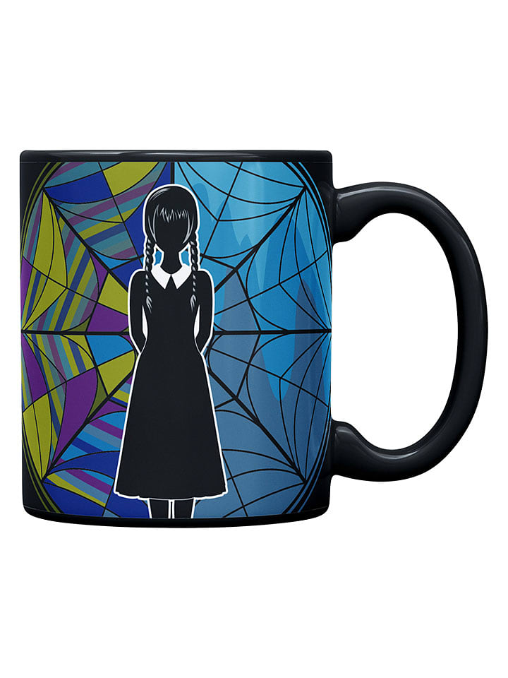 Wednesday Kubek "Wednesday - Ophelia Window" w kolorze czarnym rozmiar: onesize